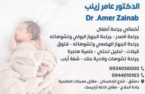 الدكتور عامر زينب 