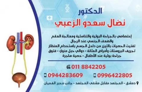 الدكتور نضال سعدو الزعبي 